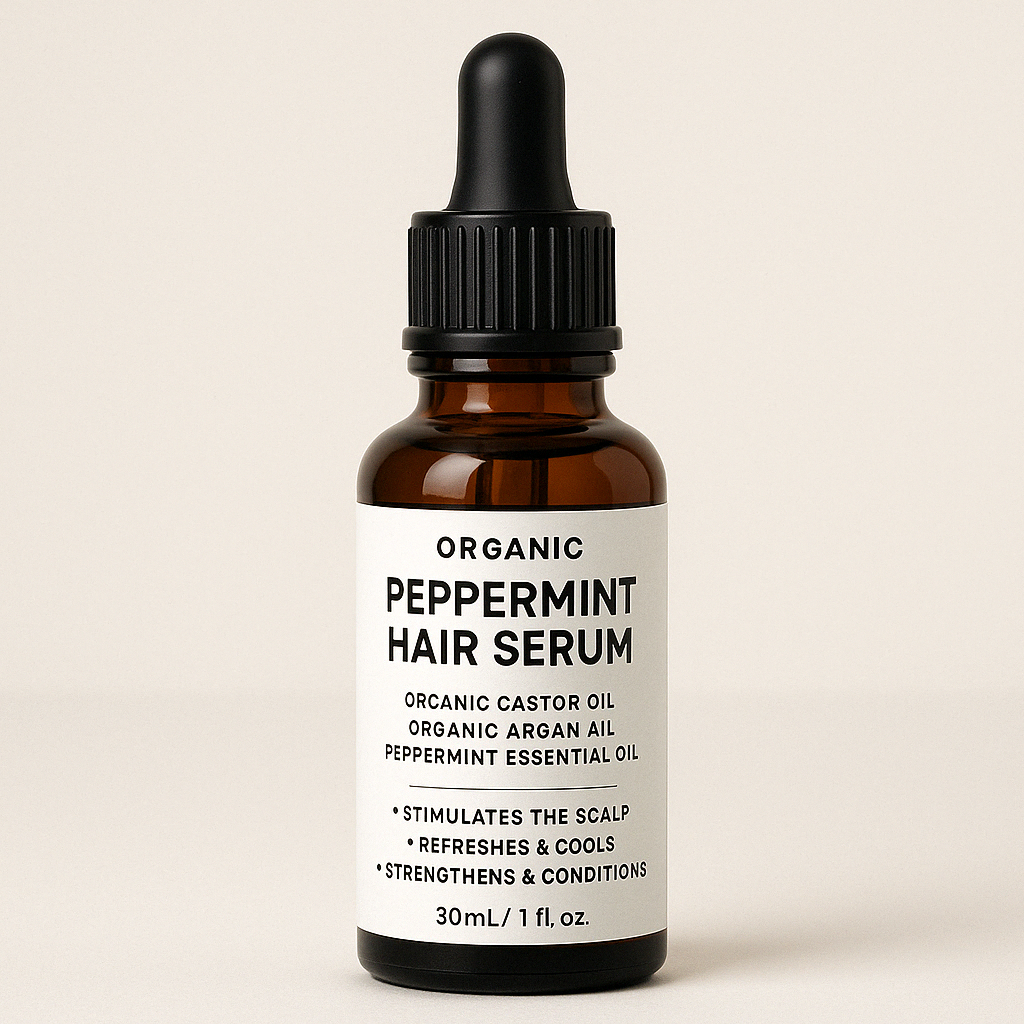 Organic Peppermint Hair Serum (30ml)