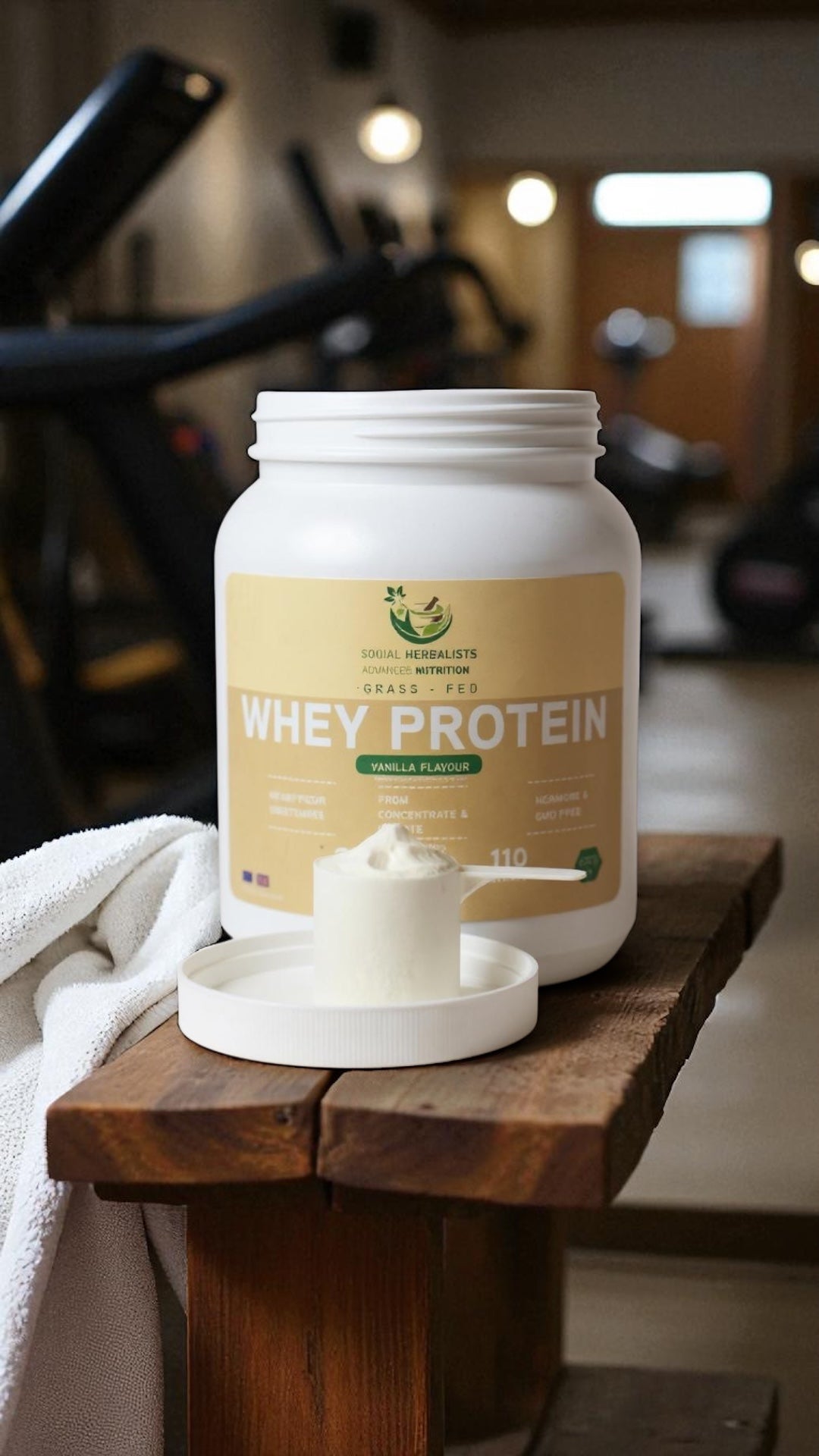 Advanced Nutrition - Premium Grass-Fed Whey Protein Vanilla Flavour