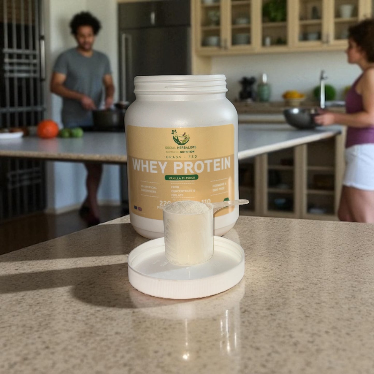 Advanced Nutrition - Premium Grass-Fed Whey Protein Vanilla Flavour