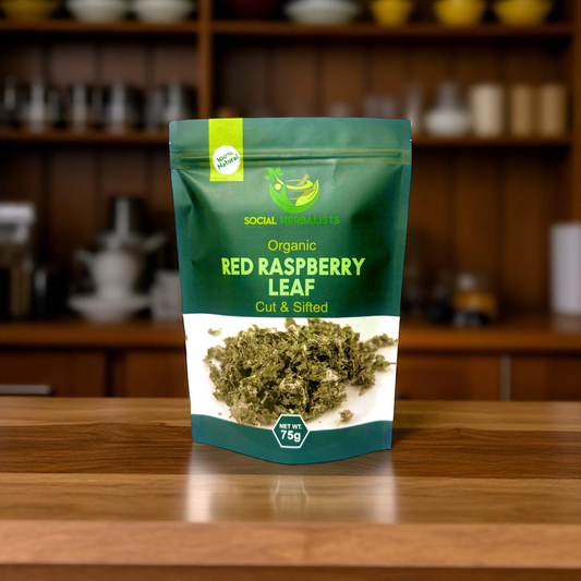 Cut and Sifted Red-Raspberry Leaf